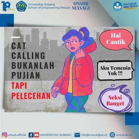 Cat Calling Bukanlah Pujian, tapi Pelecahan. – Universitas Subang