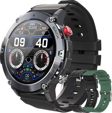 AGPTEK LW11 Smartwatch Uomo Orologio Fitness con 1.3" Full Touch ...