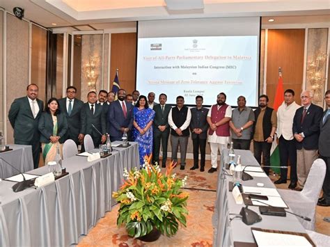 Indian delegation conveys India's stance on terrorism to Malaysian ...