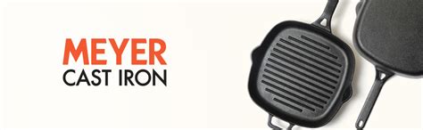 Buy Meyer Pre-Seasoned Cast Iron 2 Piece Cookware Set - 26cm Fry pan ...