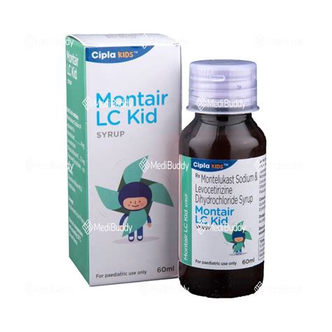 Montair LC Kid Syrup: Price, Uses, Side Effects & How to Use - MediBuddy
