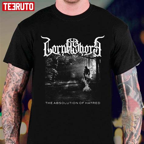 Lorna Shore Merch The Absolution Of Hatred Lorna Shore Unisex T-shirt ...