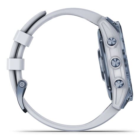 Buy Garmin fenix 7 Sapphire Solar (Mineral Blue Titanium/Whitestone ...