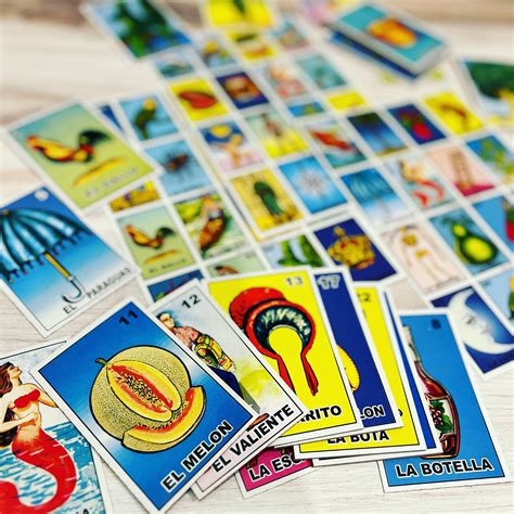 Loteria Mexicana, Mexican Bingo Game, Loteria Game Set With 10 Game ...