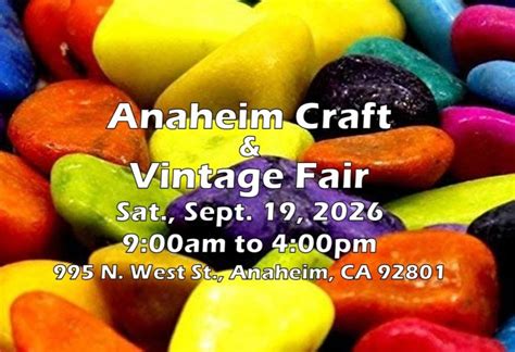 Anaheim Craft & Vintage Fair Tickets, Annunciation Byzantine Catholic ...