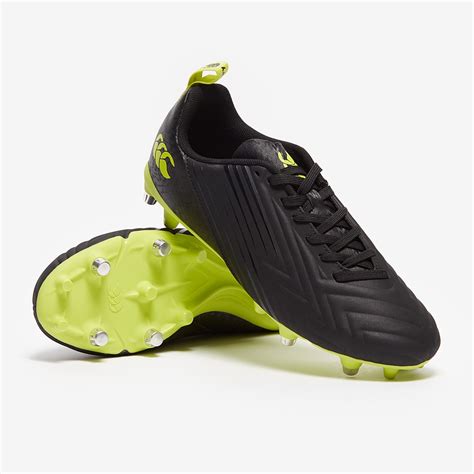 Canterbury Speed 3.0 SG - Black/Wild Lime - Mens Boots | Pro:Direct Rugby