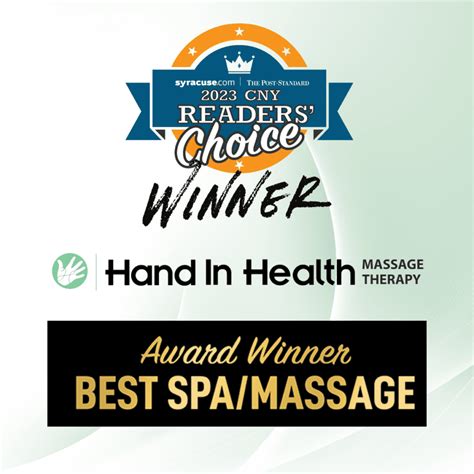 Massage Therapy in Syracuse & North Syracuse, NY Hand In Health Massage ...