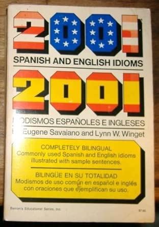Buy 2001 Spanish and English Idioms Book Online at Low Prices in India ...