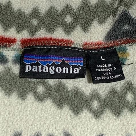 90's "Patagonia" Light Weight synchilla Sweater "Sacajawea Pattern ...