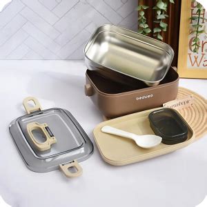 Buy KRESHU 1000ml Japanese Style School Kids Lunch Box 304 Stainless ...