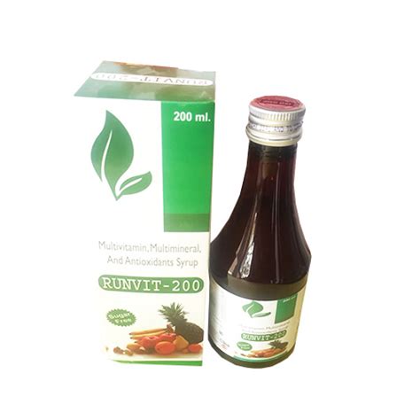RUNVIT-200 Syrup Alencure Biotech Pvt Ltd