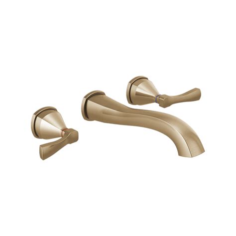 KAMI T31339-CZWL Single Handle Wall Mount Lavatory Faucet | Delta ...