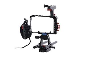 Shootvilla Camera Cage Rig Rail Support for Sony A7s | Sony a7s ...