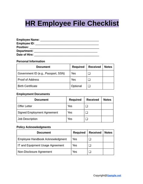 Image result for File Checklist