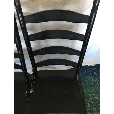 Antique Ladder Back Chairs - AptDeco
