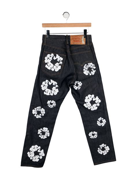 Denim Tears x Levi's Straight-Leg Jeans - Blue, 11" Rise Jeans ...