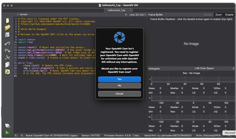 M-Vision Camera | WRO Learn Platform