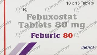 Feburic 80 MG Tablet (15): Uses, Side Effects, Price & Dosage | PharmEasy