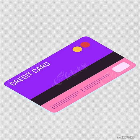 银行卡信用卡卡片图片_卡通手绘_编号12076129_红动中国