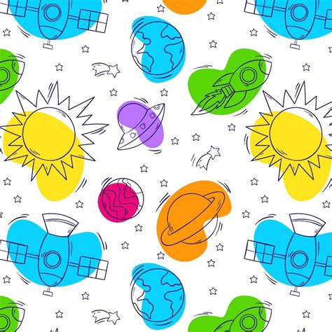 Kids Drawing Pattern Images - Free Download on Freepik