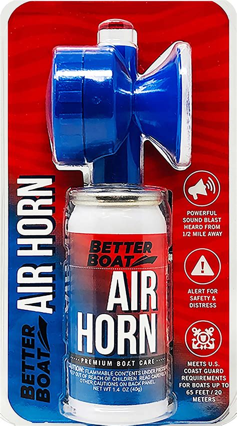 Buy Air Horn Can for Boating & Safety Very Loud Canned Boat Accessories ...