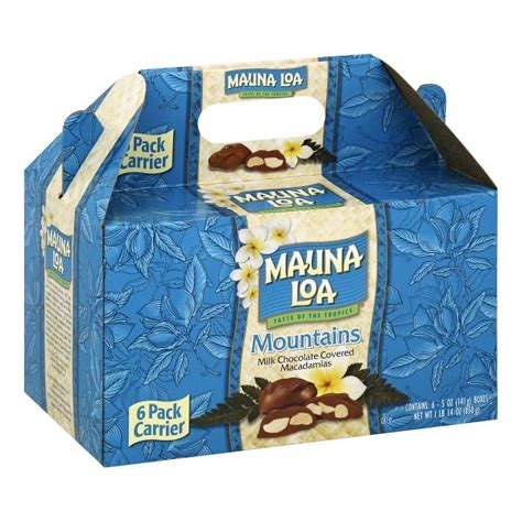 Mauna Loa Milk Mountains Milk Chocolate Covered Macadamias, 30 Oz ...