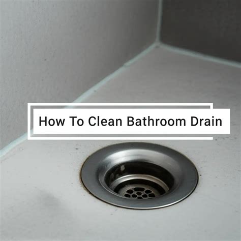 How To Clean Gunk Out Of Bathroom Sink Drain — Be A Cleaner