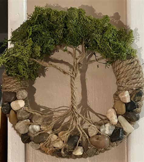 Tree of Life Wreath Tutorial 的图像结果