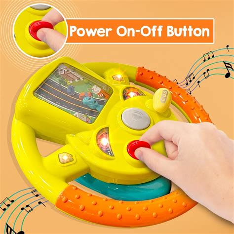 Little Driver™ Interactive Steering Wheel Pretend Play Toy – JoyFleet
