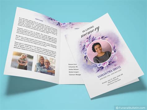Image result for Funeral Program Design Ideas