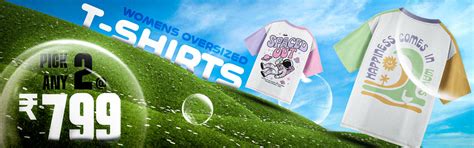 Women Printed Oversized T-Shirts | Crazy Monk – Crazymonk