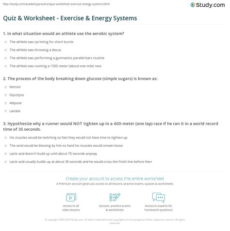 Image result for Understanding Energy Systems Exercise