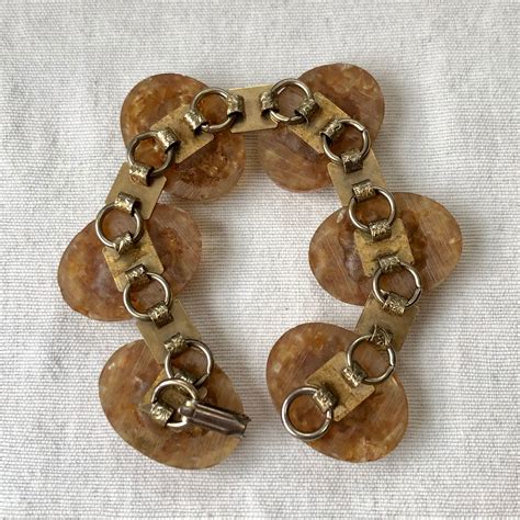 Plastic Vintage Chain Bracelet | JUNK SHOP