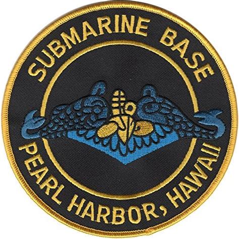 Naval Submarine Base Pearl Harbor Patch : Amazon.in: Home & Kitchen