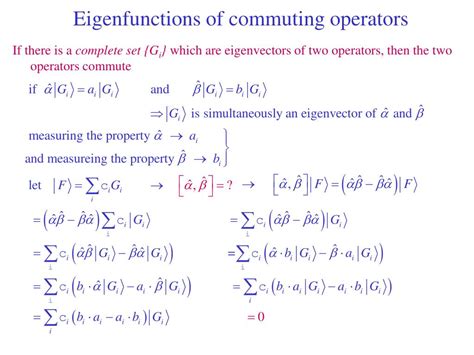Image result for Commutation Theorem