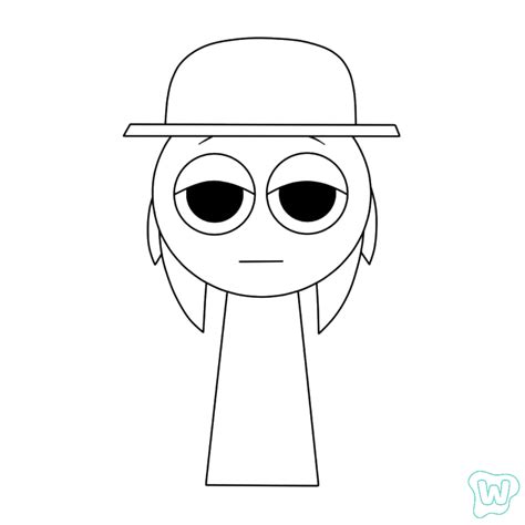 90 Sprunki para colorir - Baixar PDF grátis