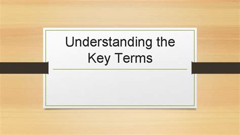 Image result for Basic Key Terms