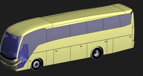 Entry #2 by ahmedaseliman for Detailed Marcopolo G8 Bus Model for ...