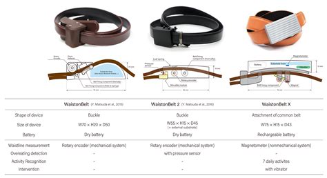 WaistonBelt X: A Belt-Type Wearable Device with Sensing and ...