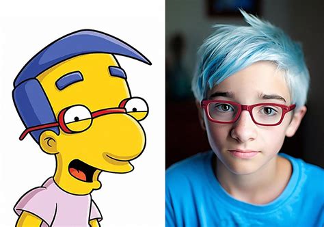 The Simpsons In Real Life