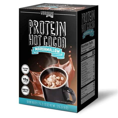 Buy Protein Hot Chocolate, Keto Hot Chocolate Mix, Low Carb Hot Cocoa ...
