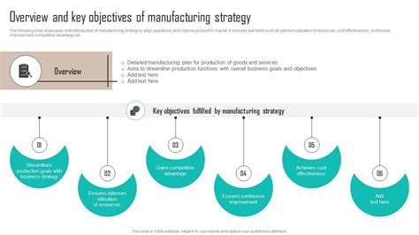 Key Components Manufacturing Strategy 的图像结果