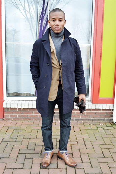 Mens Blue Coat