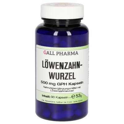 Dandelion Root 500 mg GPH Capsules [5955264]-Gall-Pharma GmbH-Online-Shop