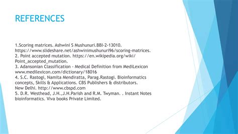 Scoring schemes in bioinformatics (blosum) | PPTX