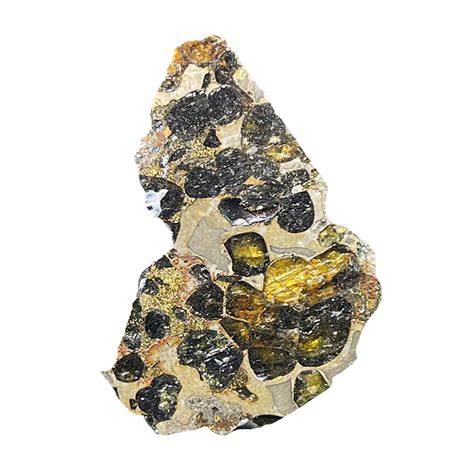 Seymchan Pallasite Meteorite – CrystalCaveIndia