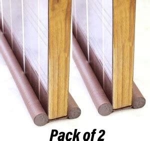 PINK&BLACK PVC Door Guard Gap Filler for Door Bottom Seal Strip Sound ...