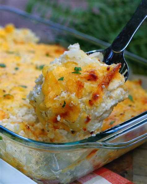 Easy, Cheesy Hashbrown Casserole | Recipe Cart | Recipe Cart
