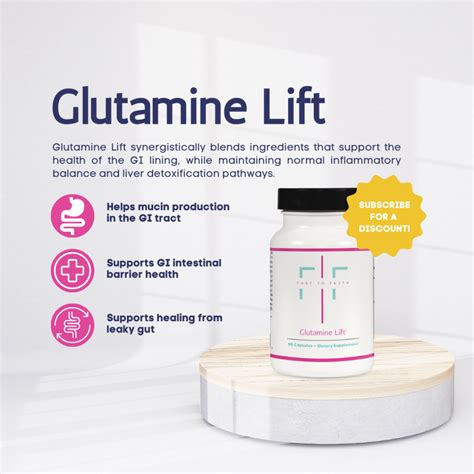 Glutamine Lift - Fast to Faith™ Supplements