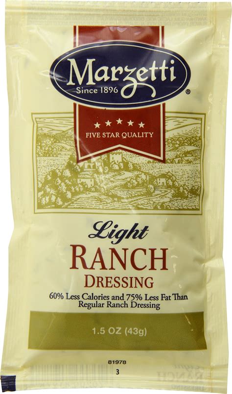 Amazon.com : Marzetti Dressing Buttermilk Ranch, 1.5 Ounce (Pack of 25 ...